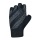 Chiba Fahrrad-Handschuhe Ergo (Dreidimensional geformte, flexible Innenhand) schwarz/schwarz - 1 Paar